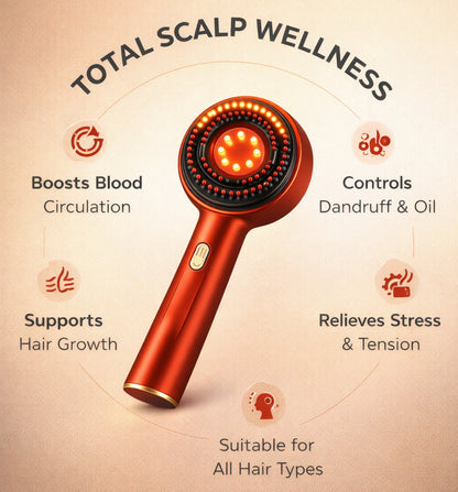 DermaComb Scalp Massager