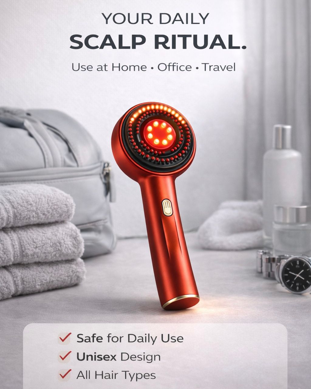 DermaComb Scalp Massager